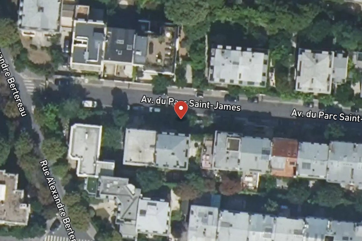 Vue satellite — 31 Avenue du Parc Saint-james