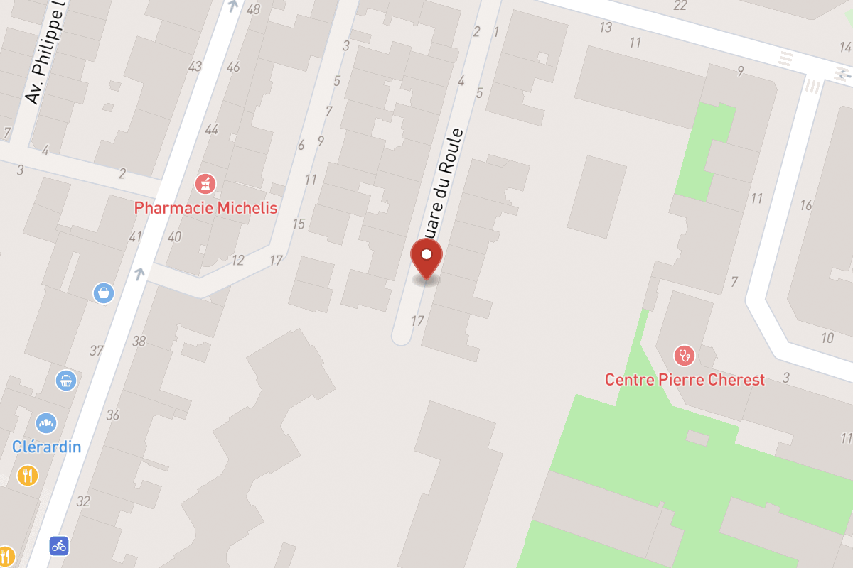 Plan de situation — 15BIS Avenue du Roule