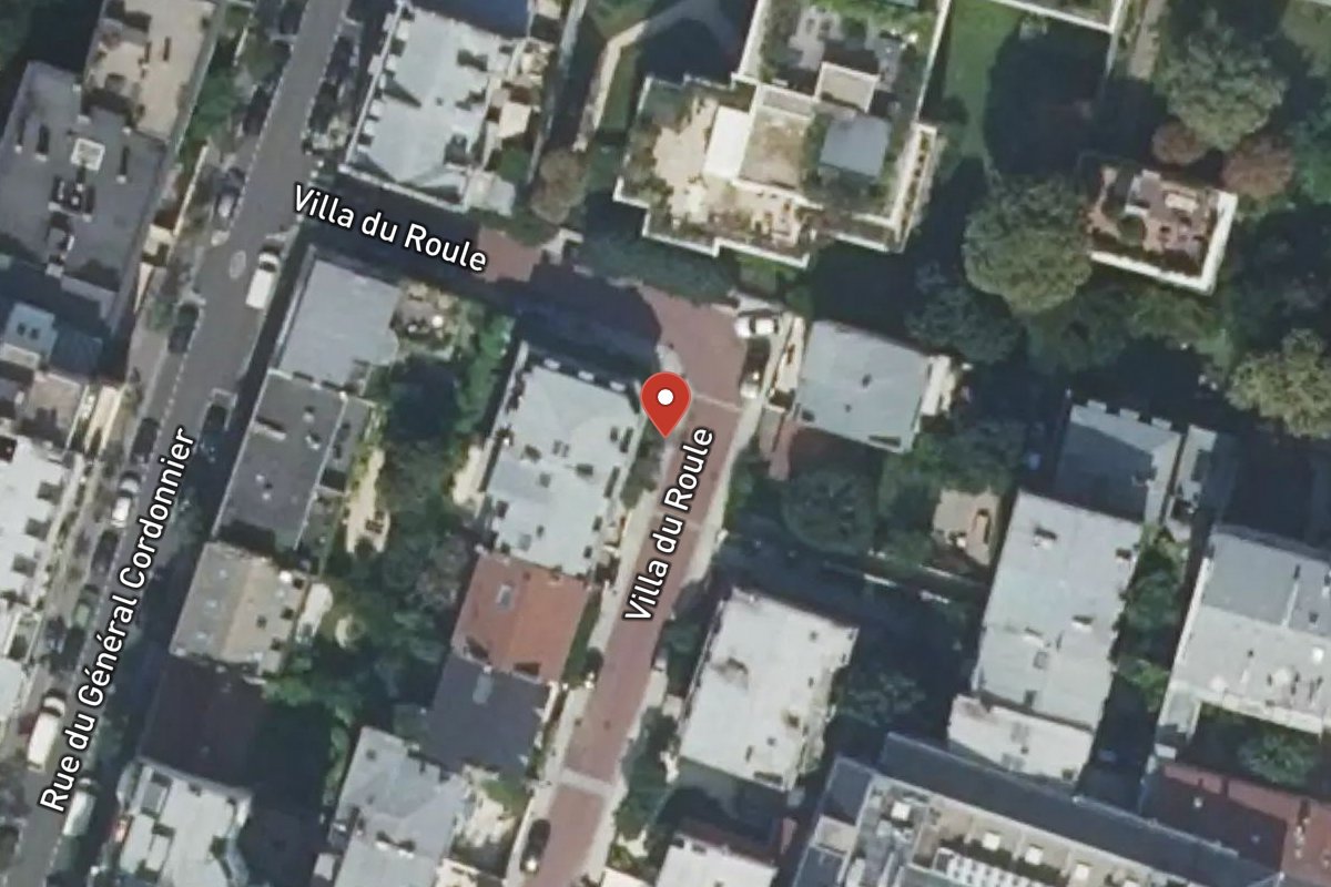 Vue satellite — 19 Avenue du Roule