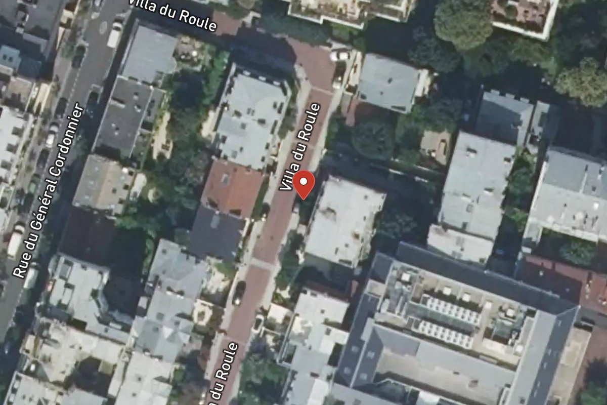 Vue satellite — 20 Avenue du Roule