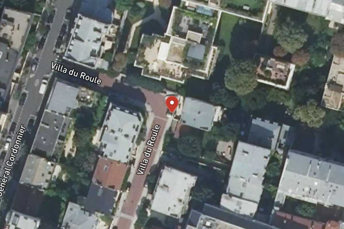 Vue satellite — 21 Avenue du Roule