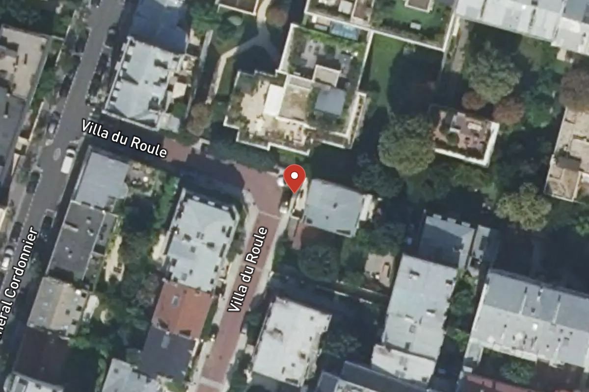 Vue satellite — 26 Avenue du Roule