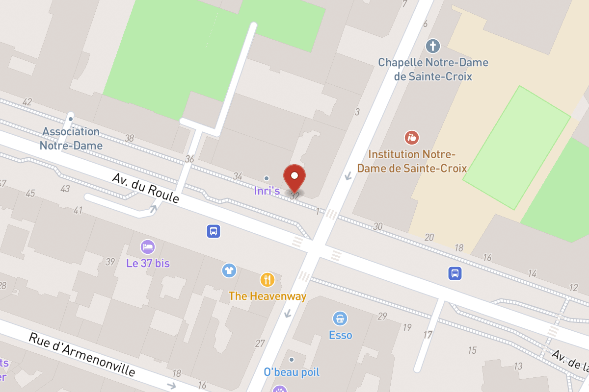 Plan de situation — 32 Avenue du Roule