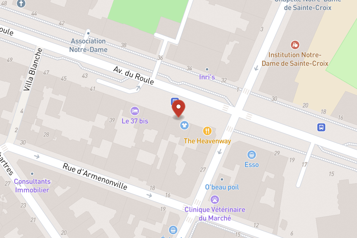 Plan de situation — 35 Avenue du Roule
