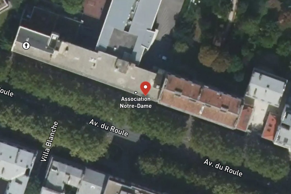 Vue satellite — 40 Avenue du Roule