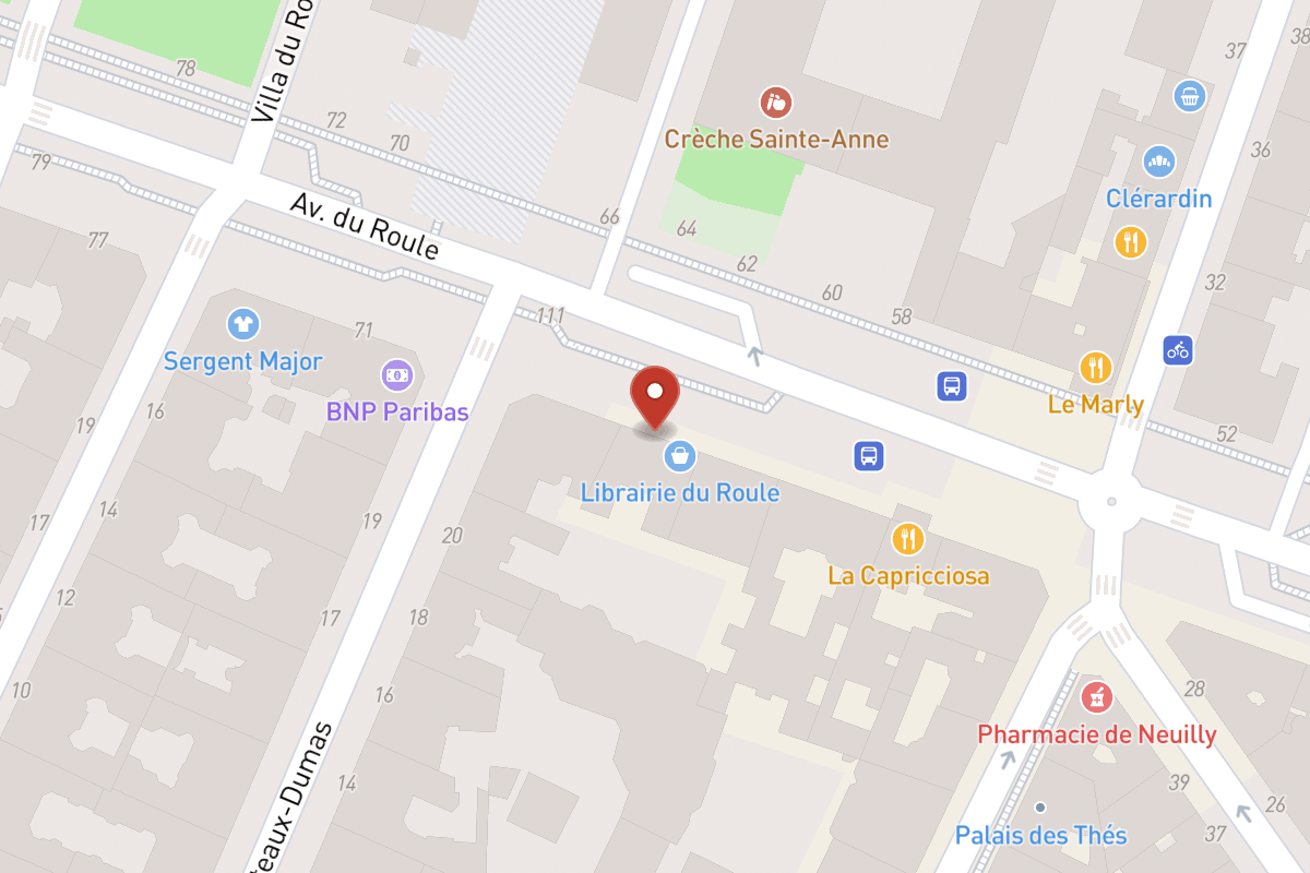 Plan de situation — 67 Avenue du Roule