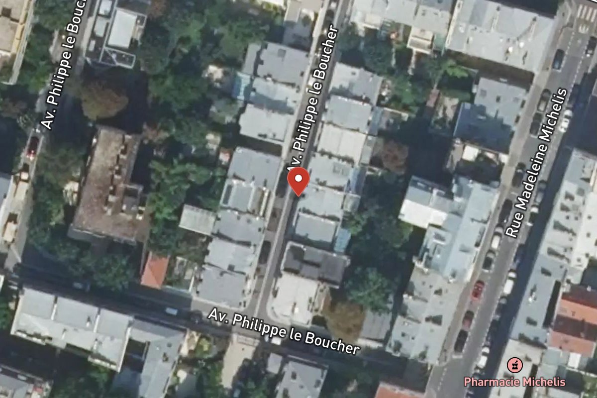 Vue satellite — 10 Avenue Philippe le Boucher