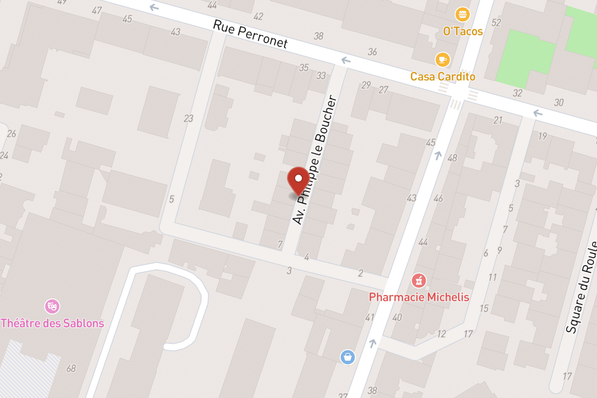 Plan de situation — 11BIS Avenue Philippe le Boucher