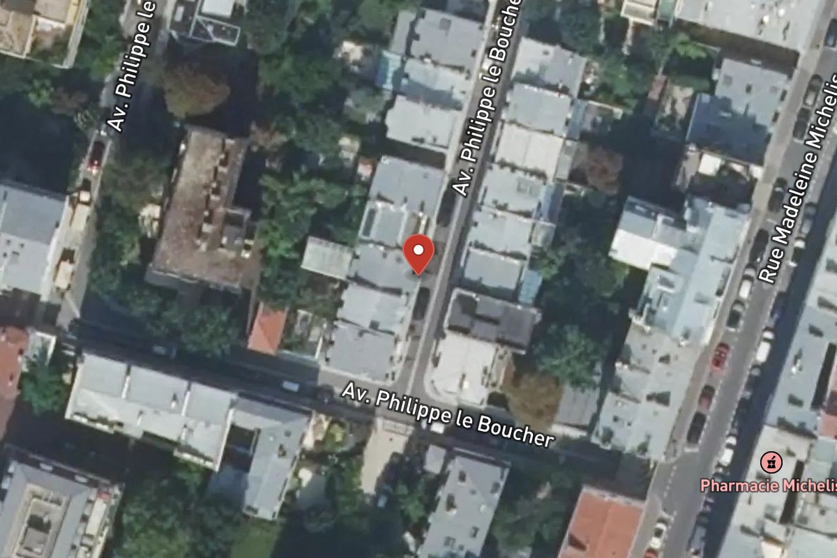 Vue satellite — 11 Avenue Philippe le Boucher