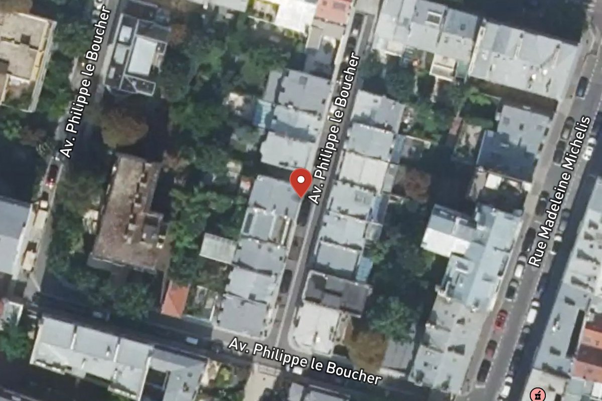Vue satellite — 15 Avenue Philippe le Boucher