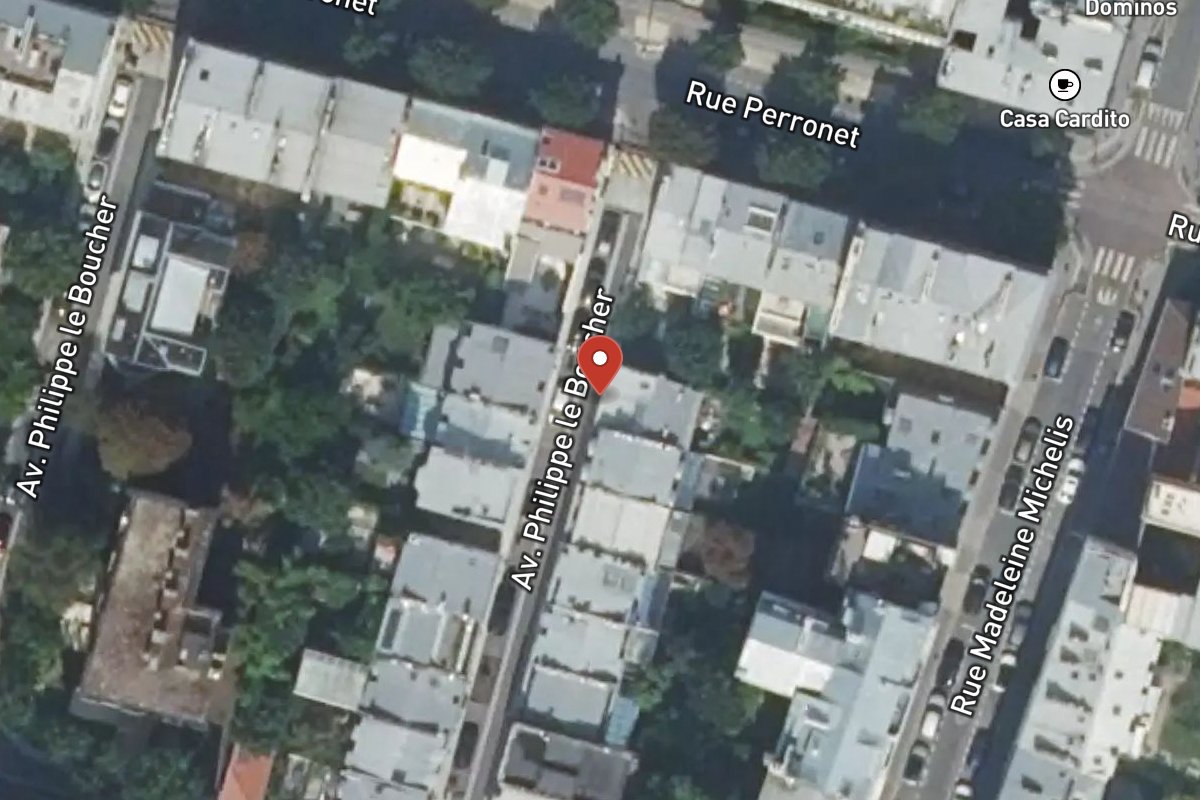 Vue satellite — 18 Avenue Philippe le Boucher