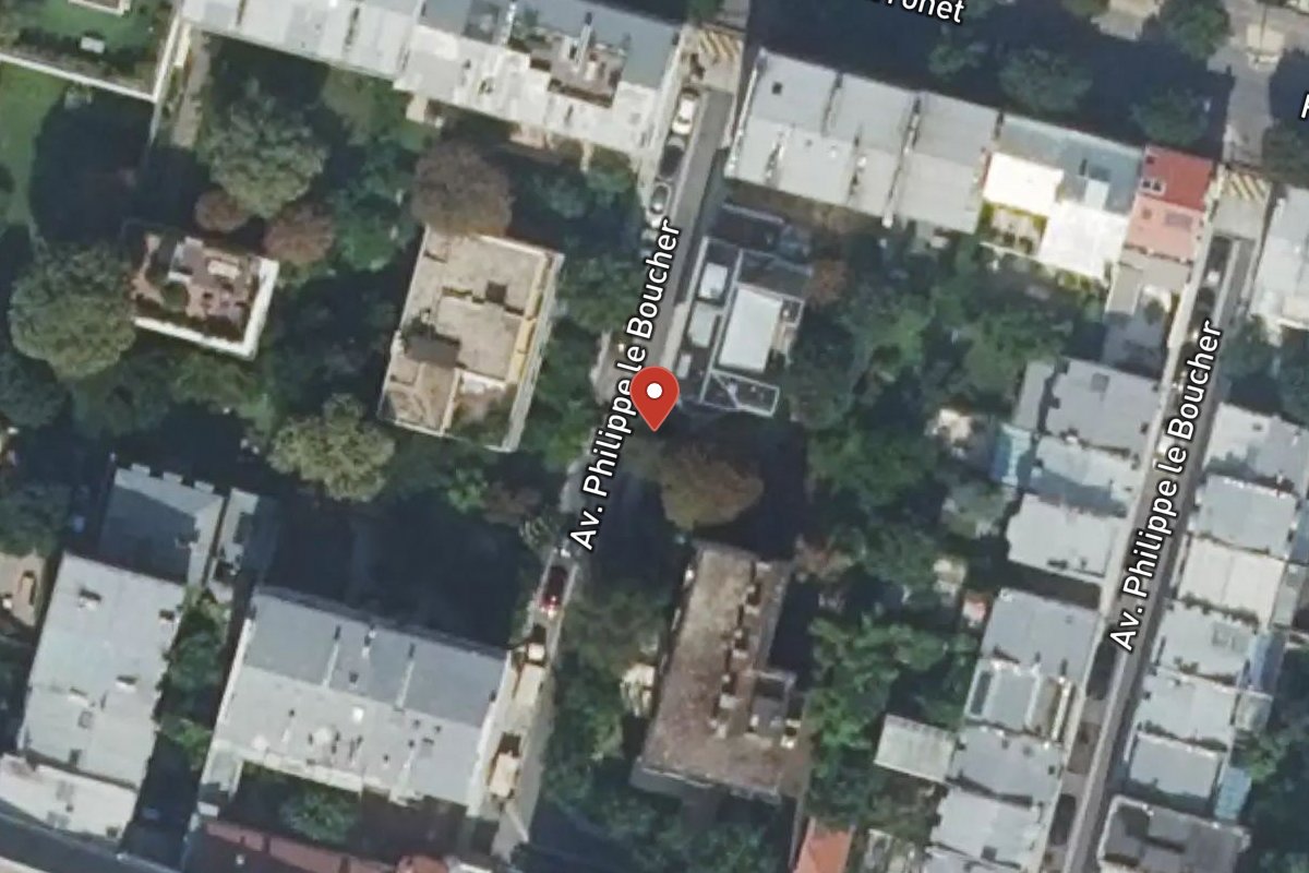 Vue satellite — 22 Avenue Philippe le Boucher