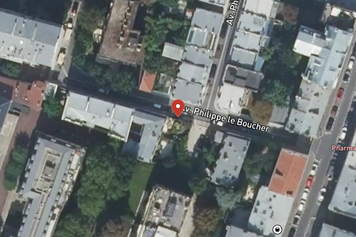 Vue satellite — 3BIS Avenue Philippe le Boucher
