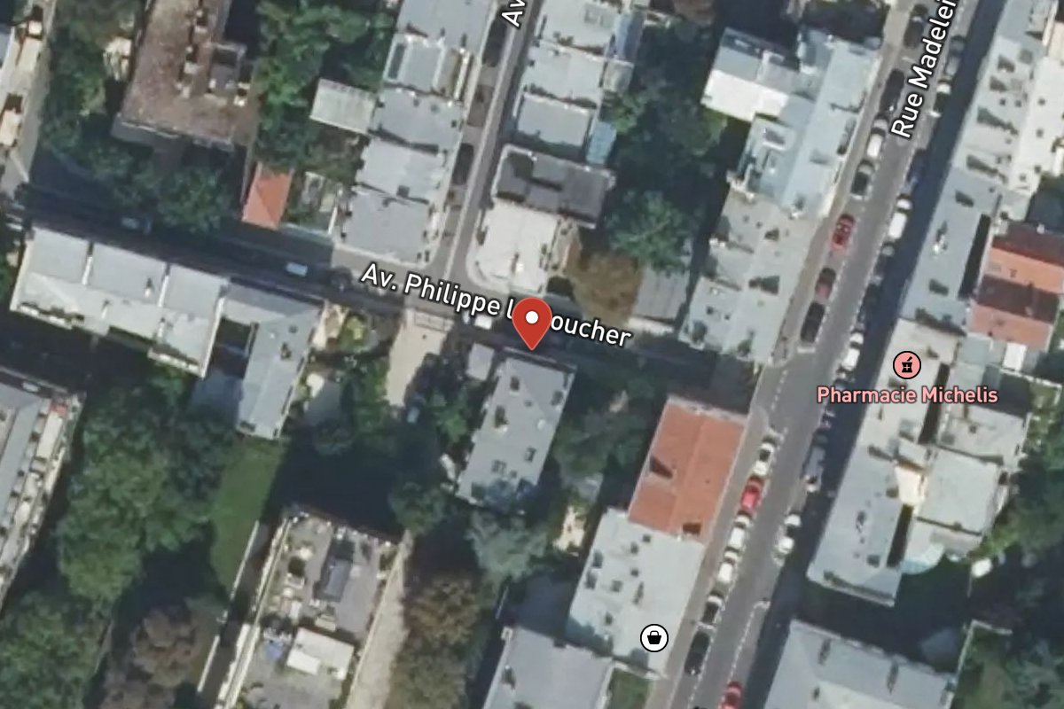 Vue satellite — 3 Avenue Philippe le Boucher