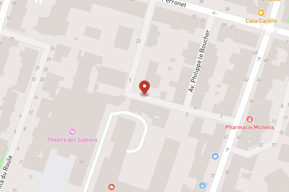 Plan de situation — 4BIS Avenue Philippe le Boucher