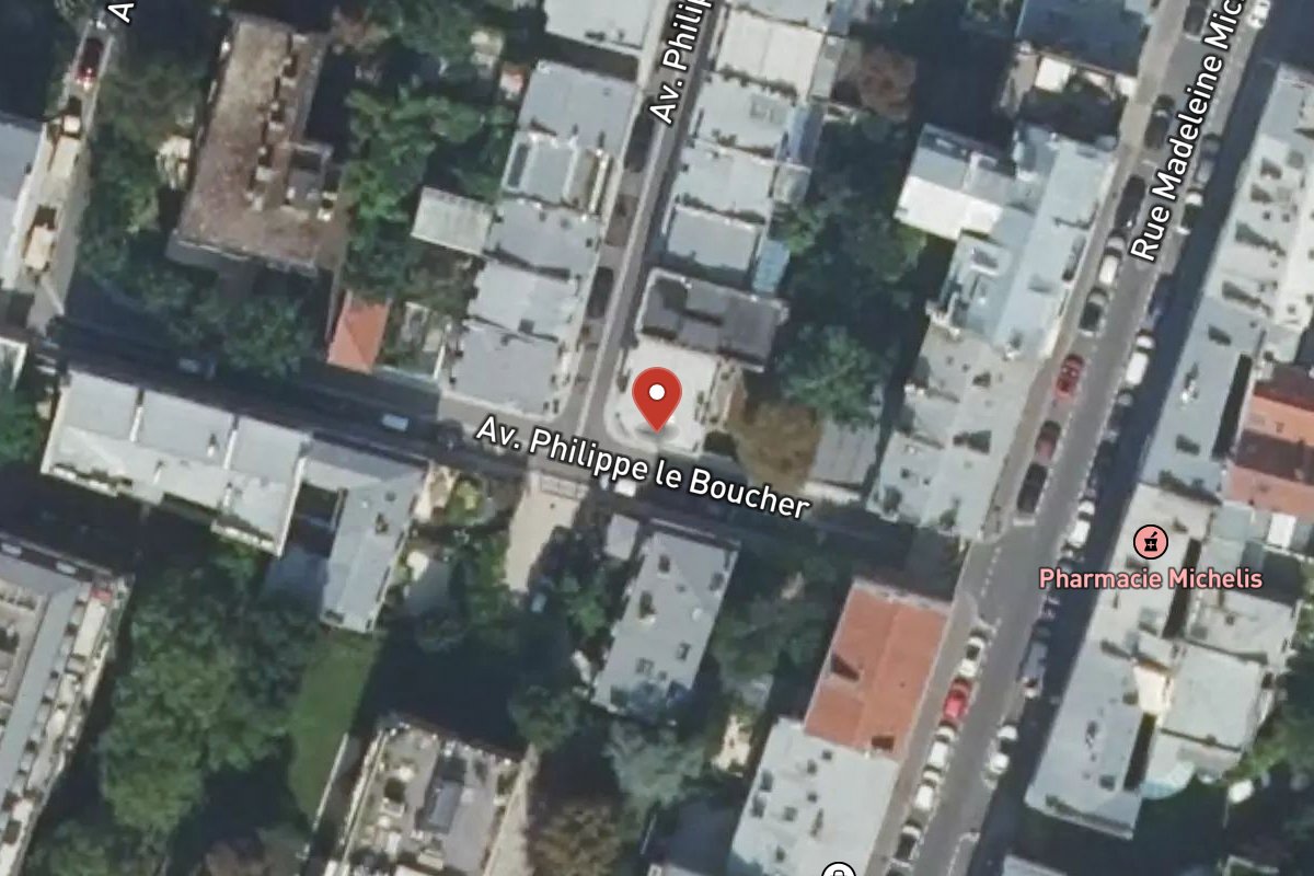 Vue satellite — 4 Avenue Philippe le Boucher