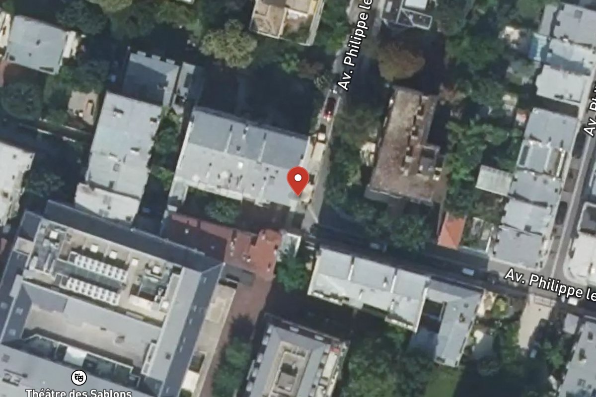 Vue satellite — 5BIS Avenue Philippe le Boucher