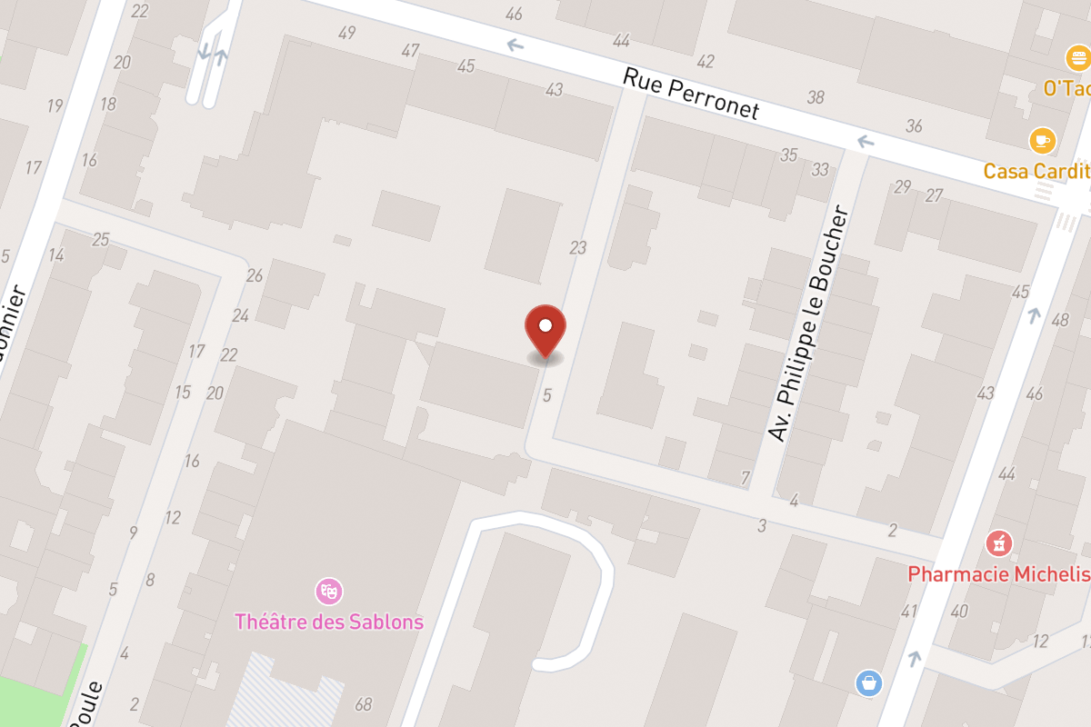 Plan de situation — 5TER Avenue Philippe le Boucher