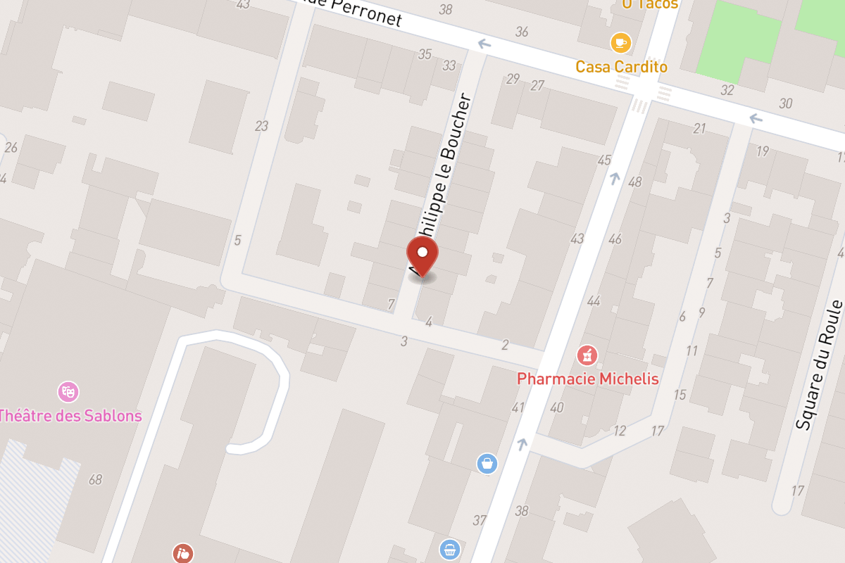 Plan de situation — 6BIS Avenue Philippe le Boucher