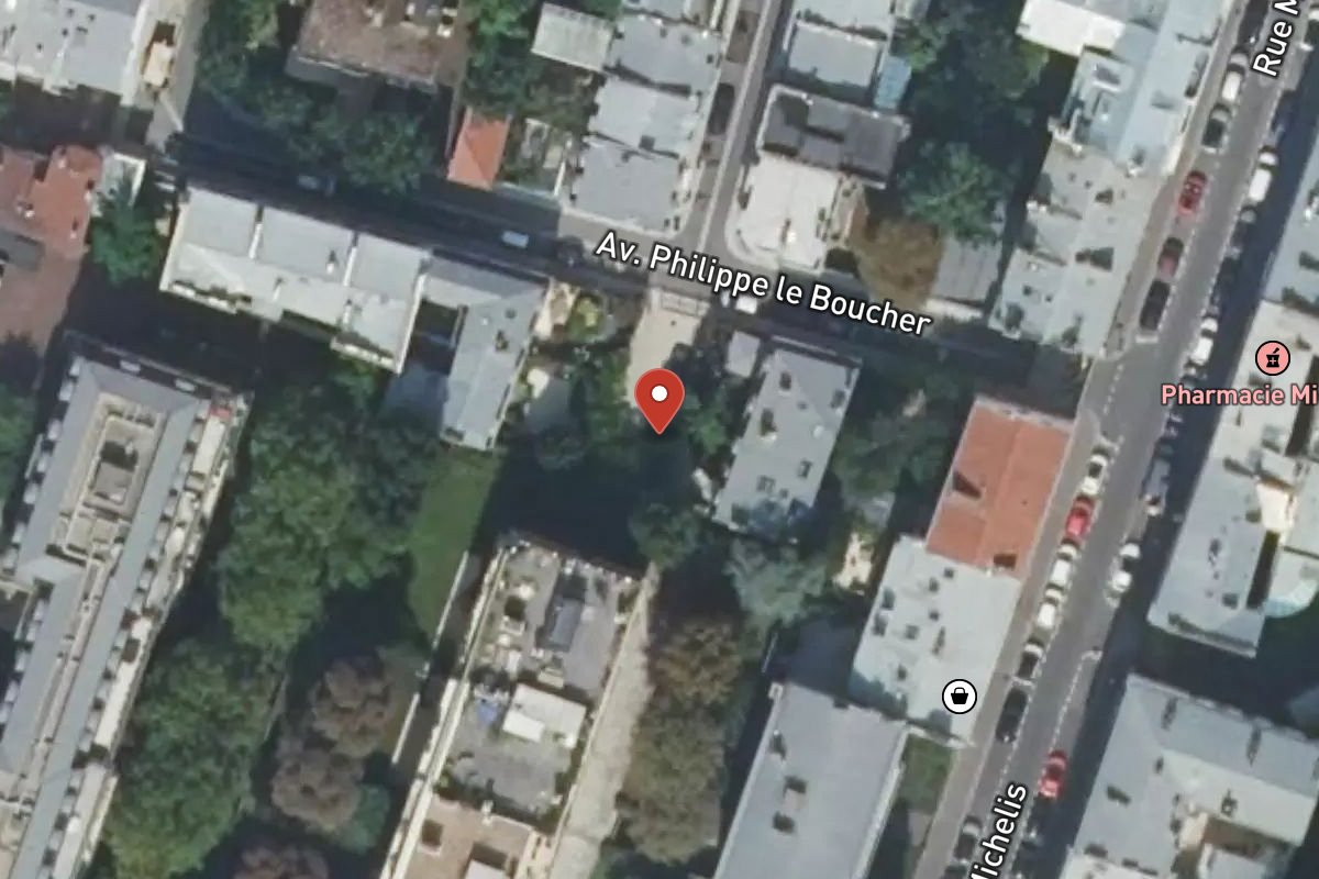 Vue satellite — 6 Avenue Philippe le Boucher