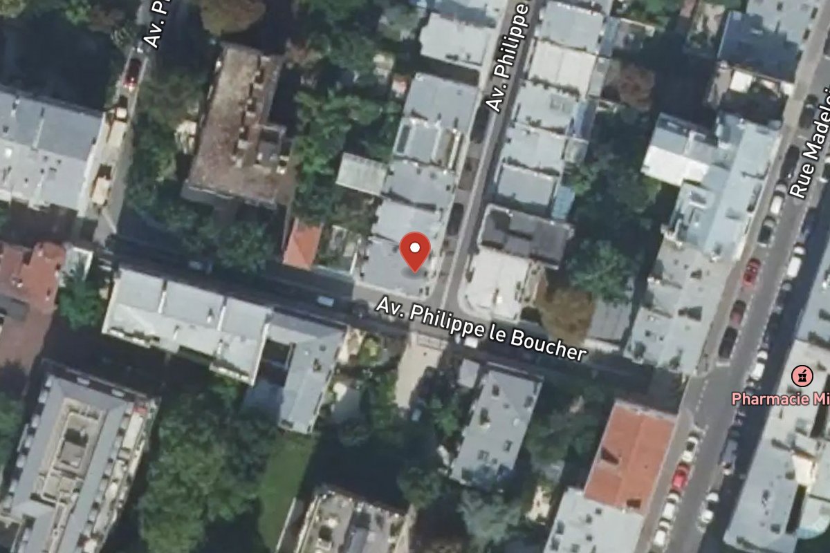 Vue satellite — 7BIS Avenue Philippe le Boucher