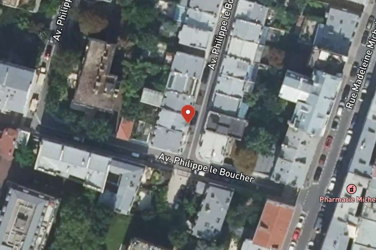 Vue satellite — 9 Avenue Philippe le Boucher