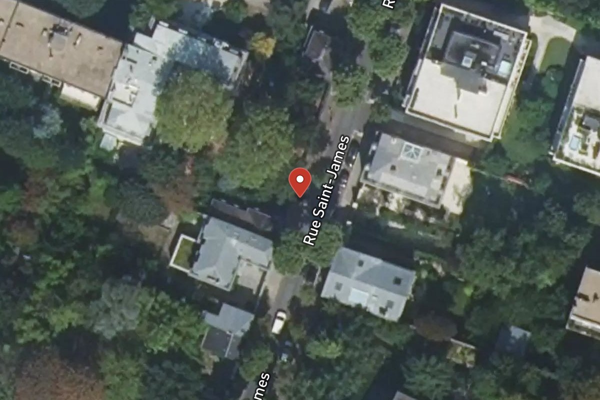 Vue satellite — 16 Avenue Saint James