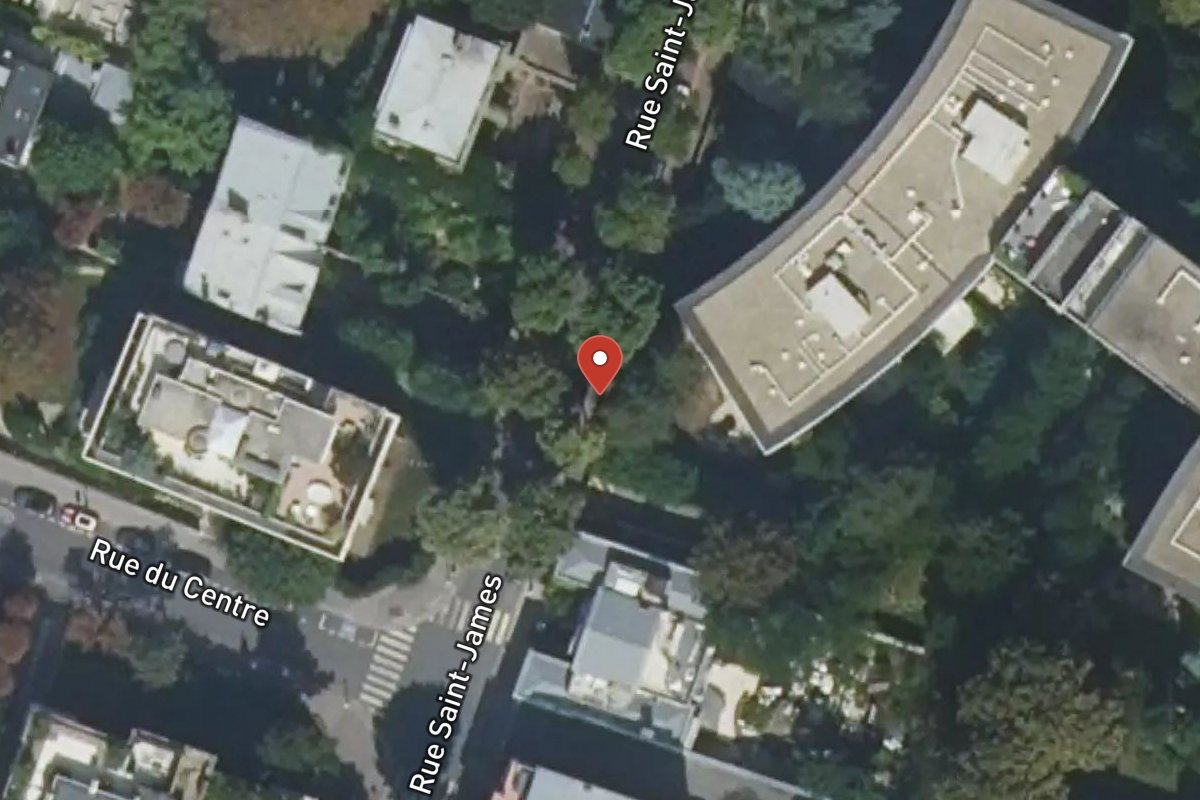 Vue satellite — 19 Avenue Saint James