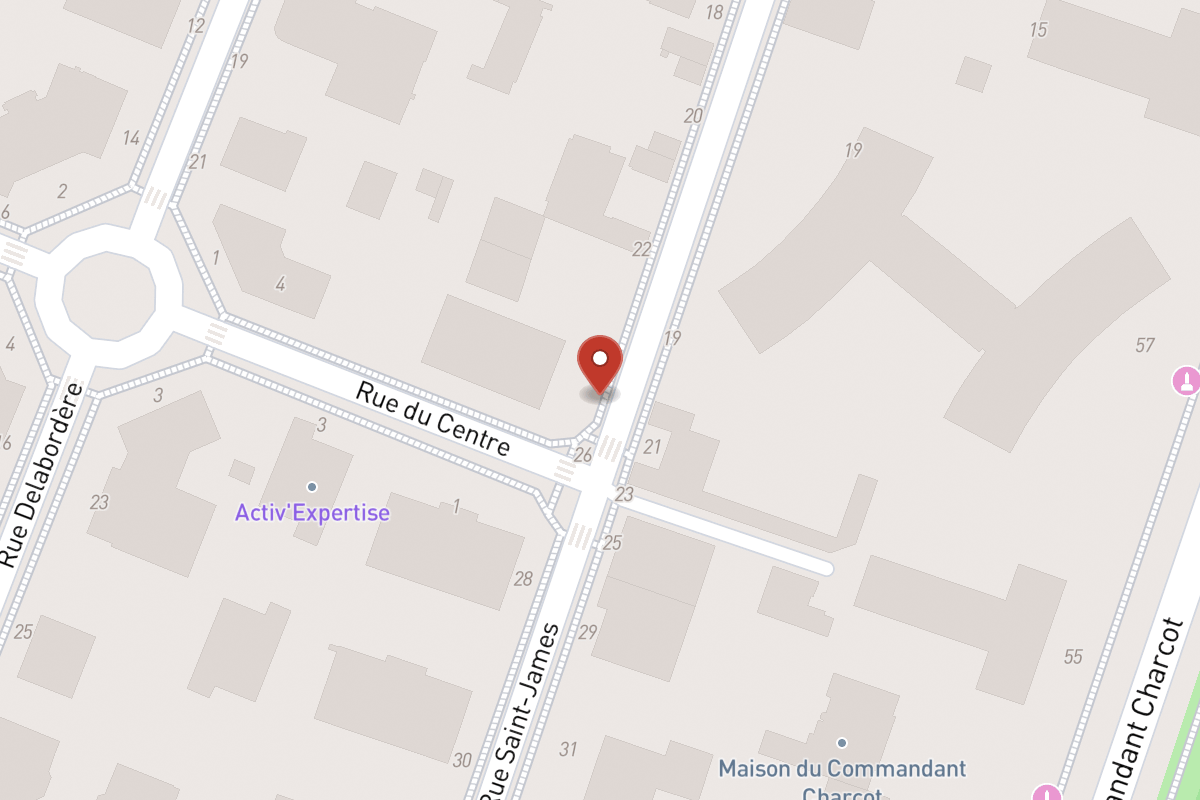 Plan de situation — 24BIS Avenue Saint James