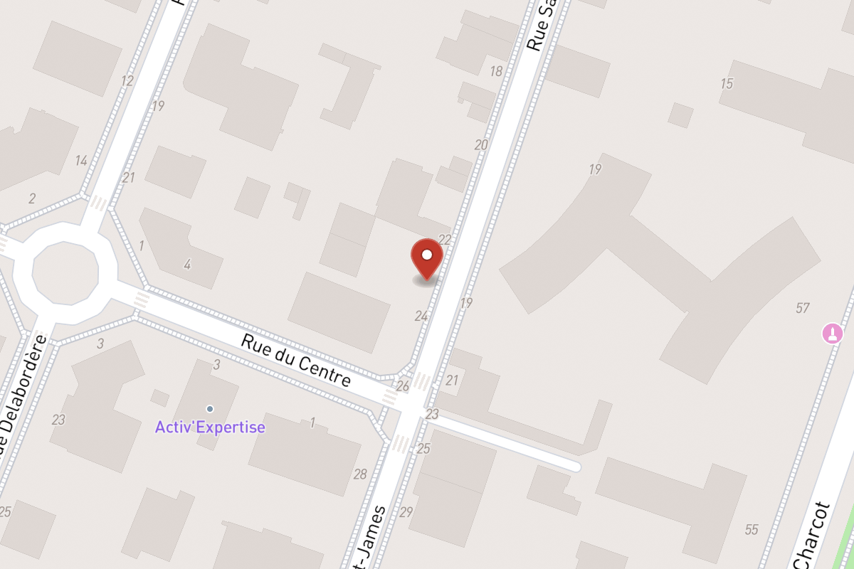 Plan de situation — 24 Avenue Saint James