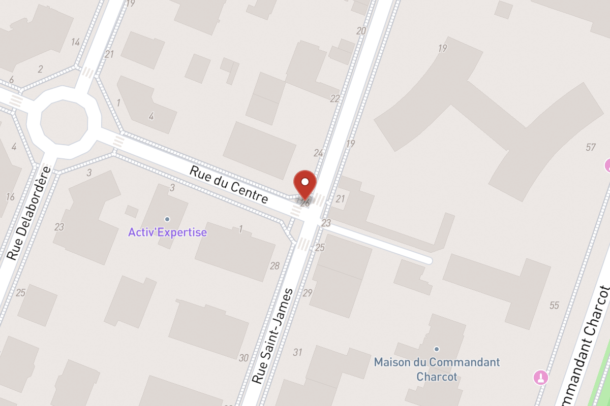 Plan de situation — 26 Avenue Saint James