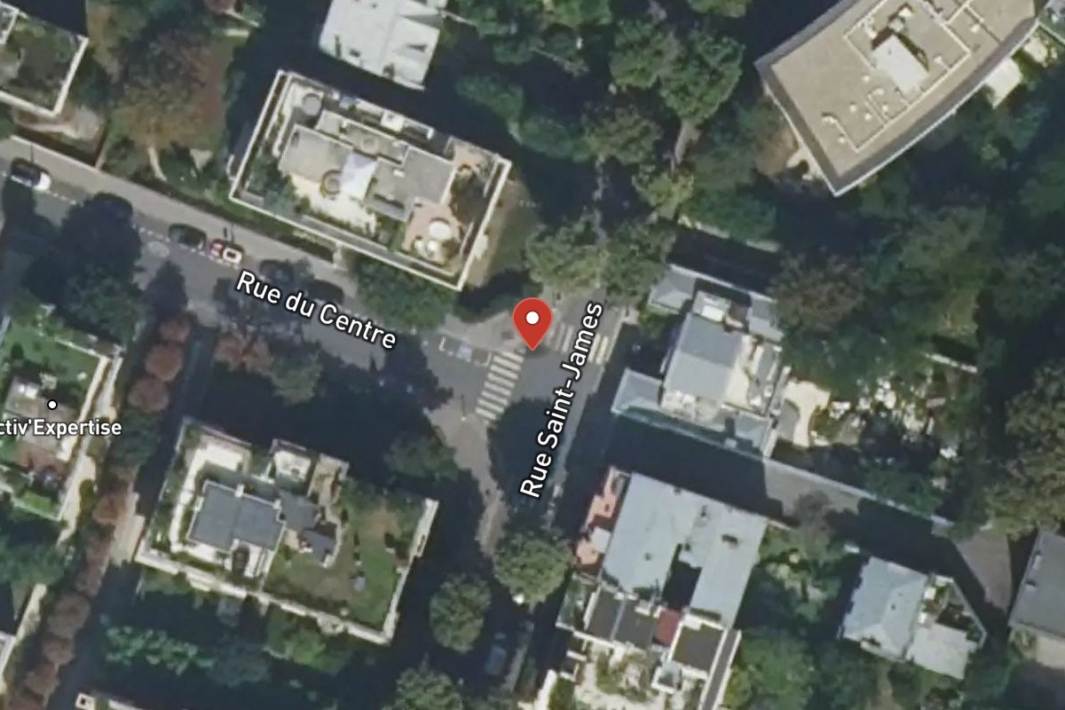 Vue satellite — 26 Avenue Saint James