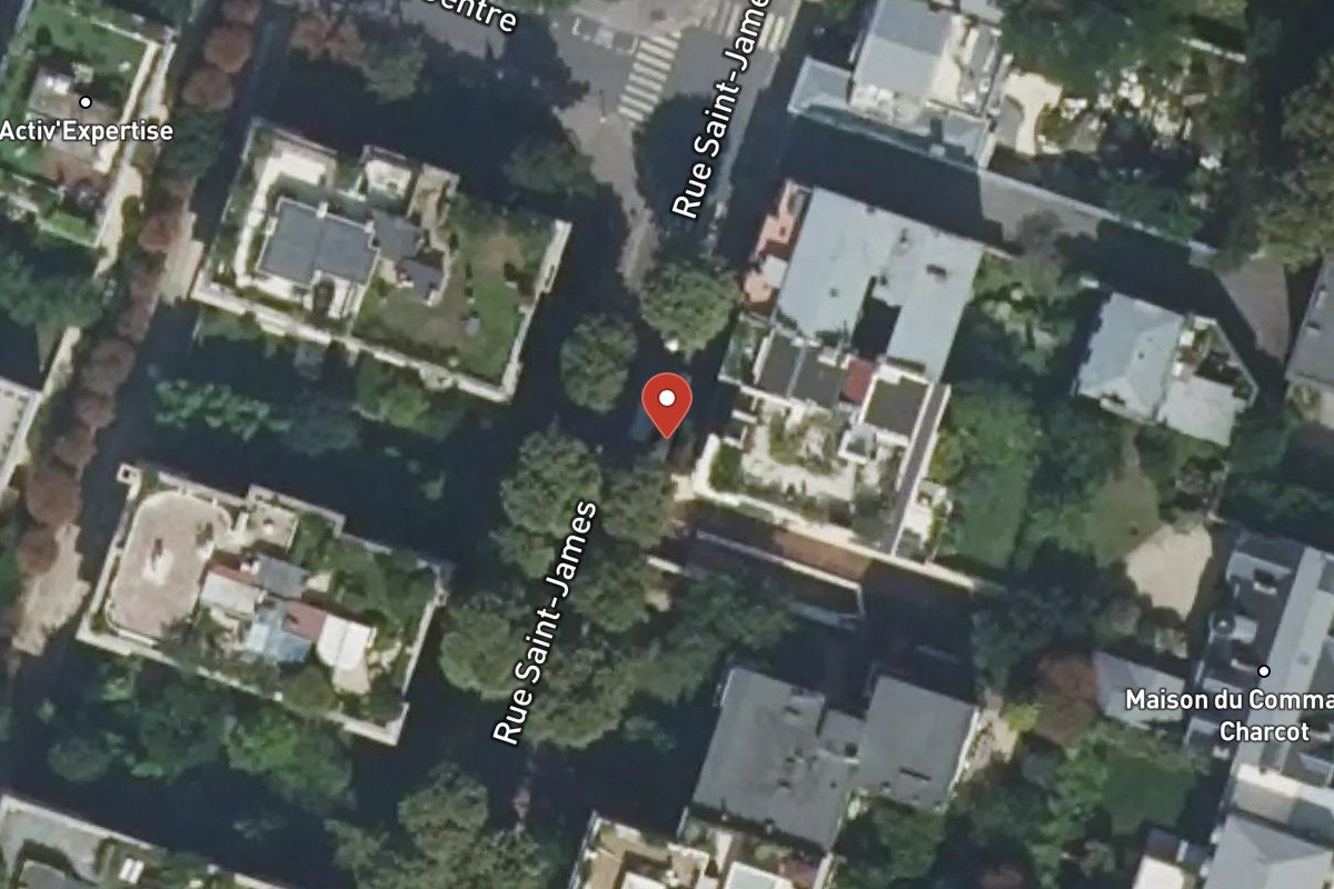 Vue satellite — 29 Avenue Saint James
