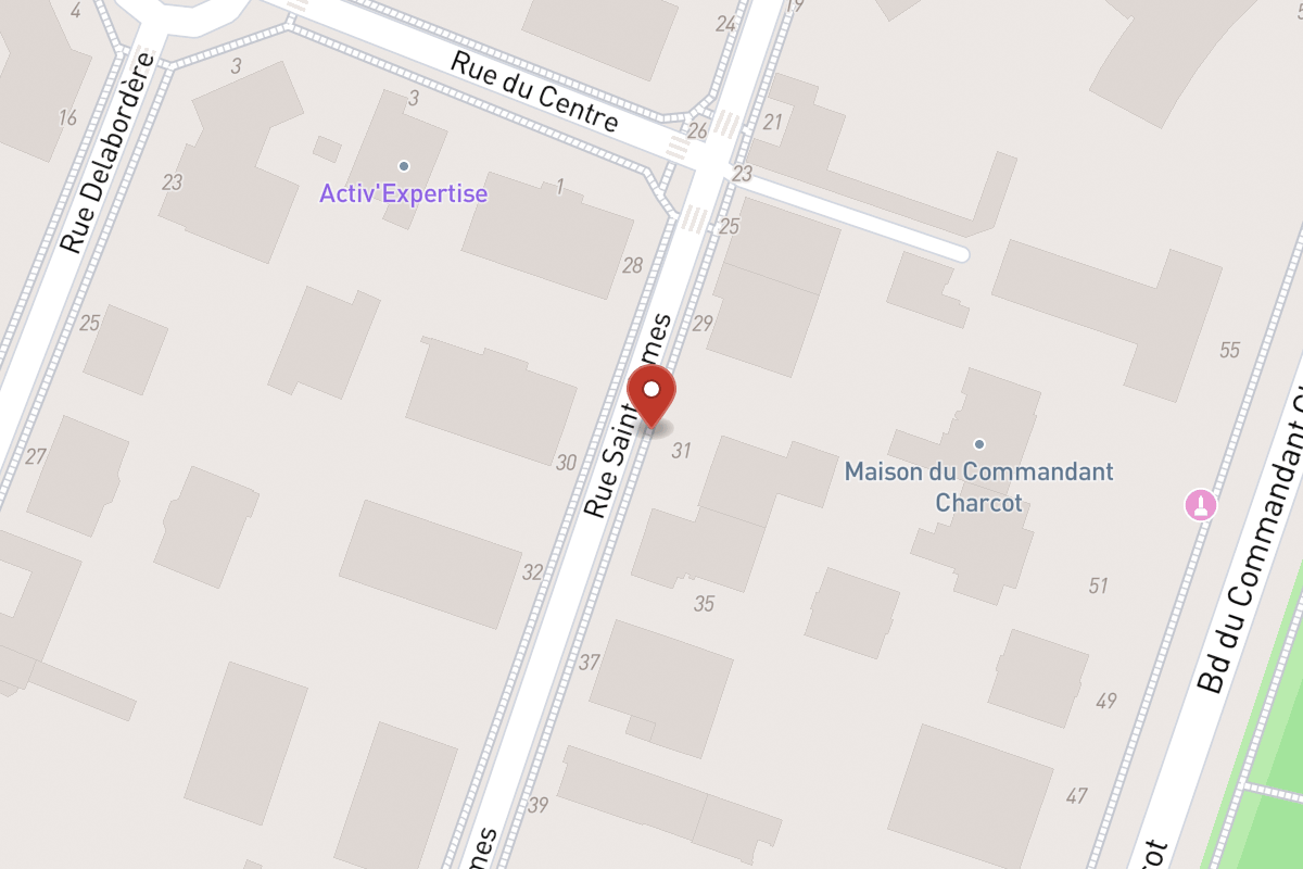 Plan de situation — 31 Avenue Saint James