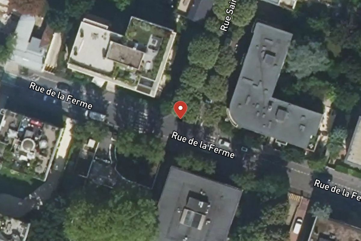 Vue satellite — 38 Avenue Saint James