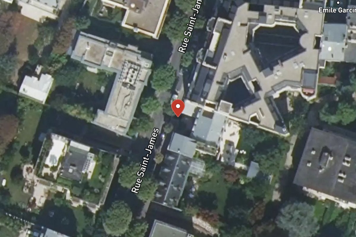 Vue satellite — 3 Avenue Saint James