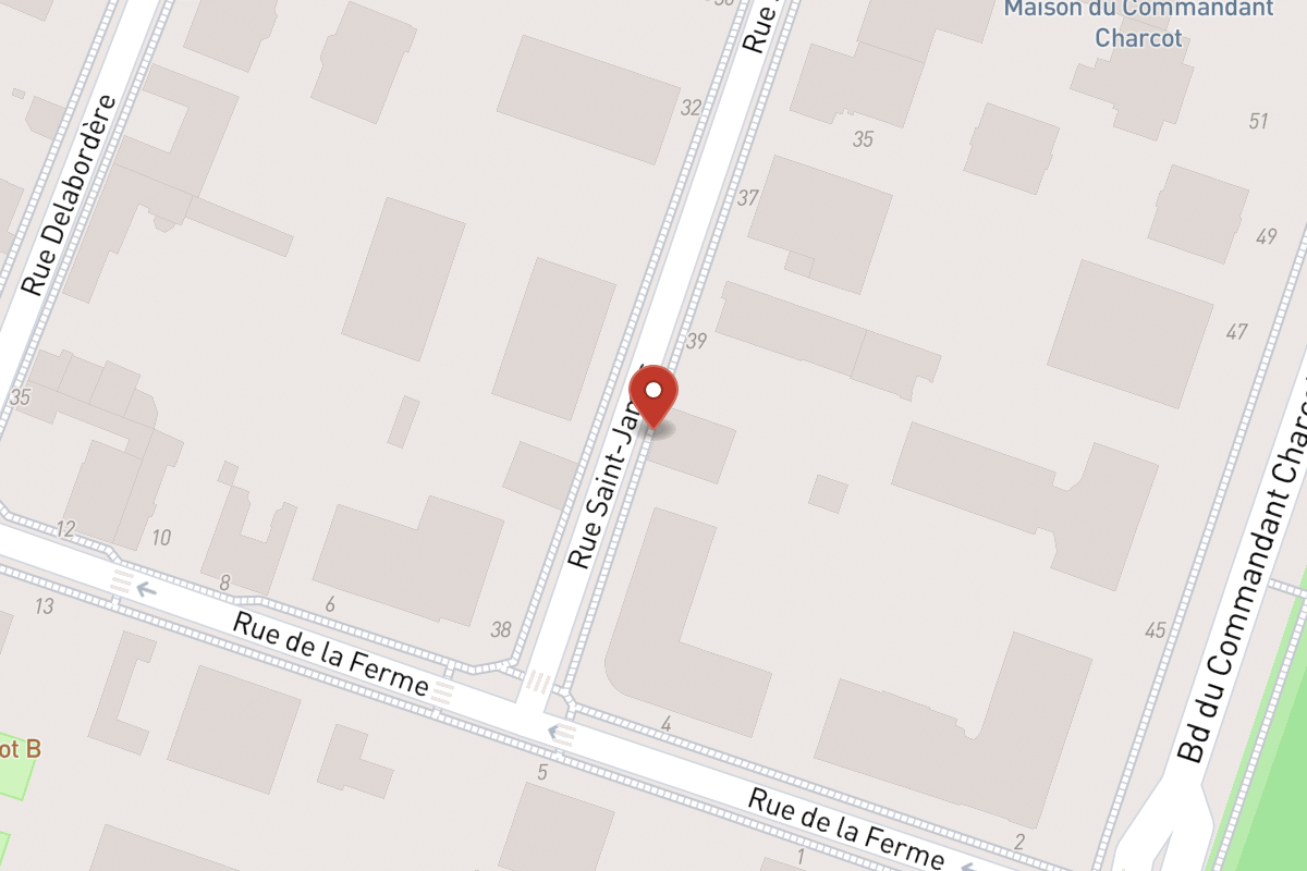 Plan de situation — 41 Avenue Saint James