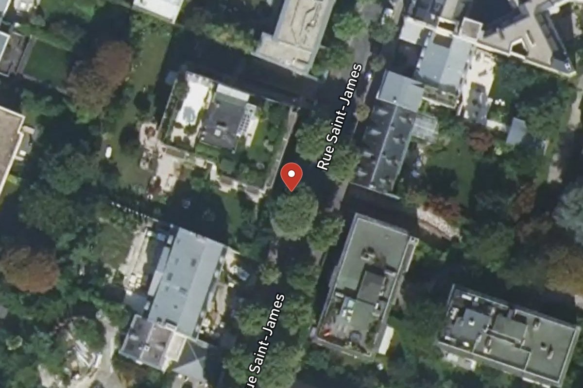 Vue satellite — 8BIS Avenue Saint James