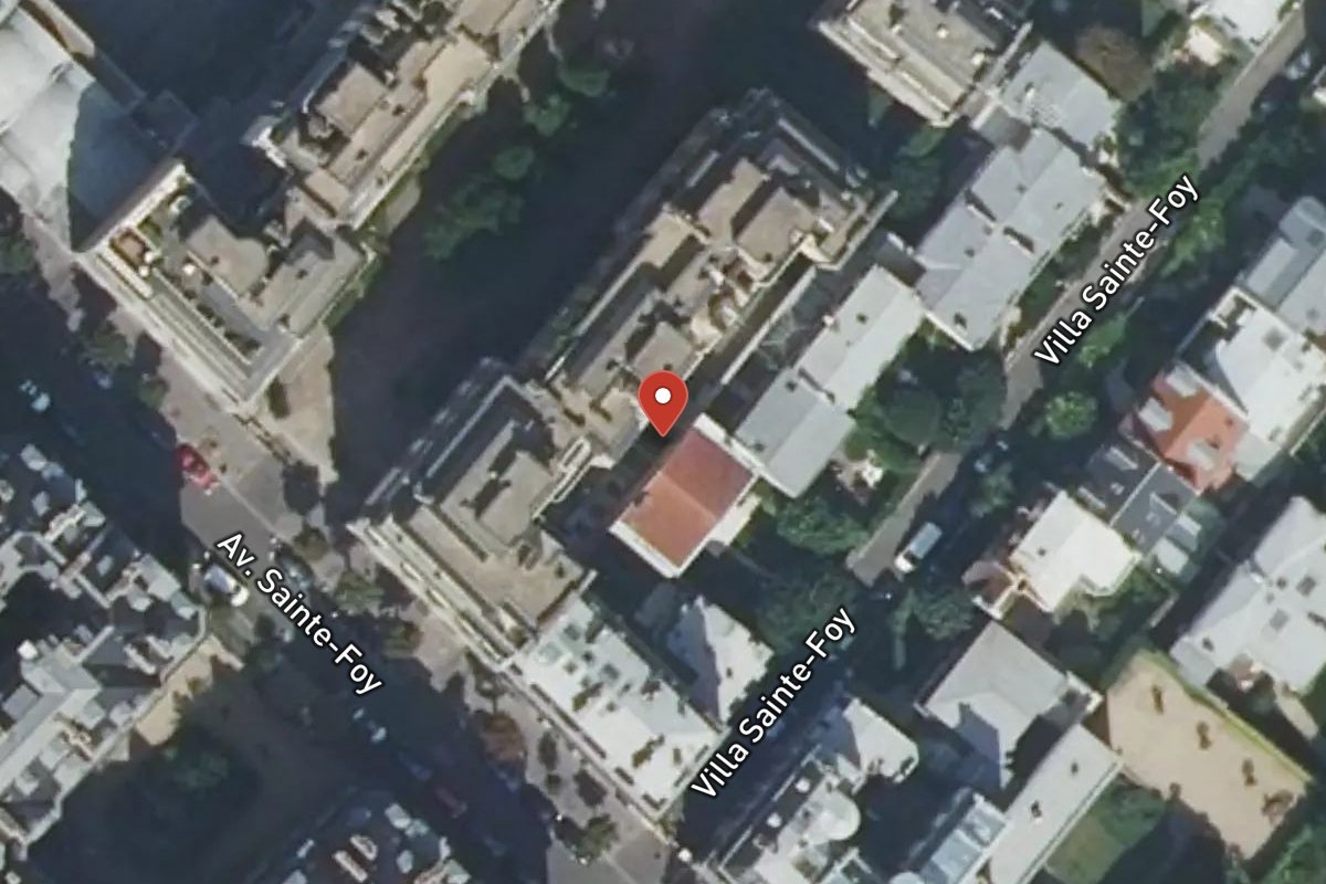 Vue satellite — 11 Avenue Sainte-Foy