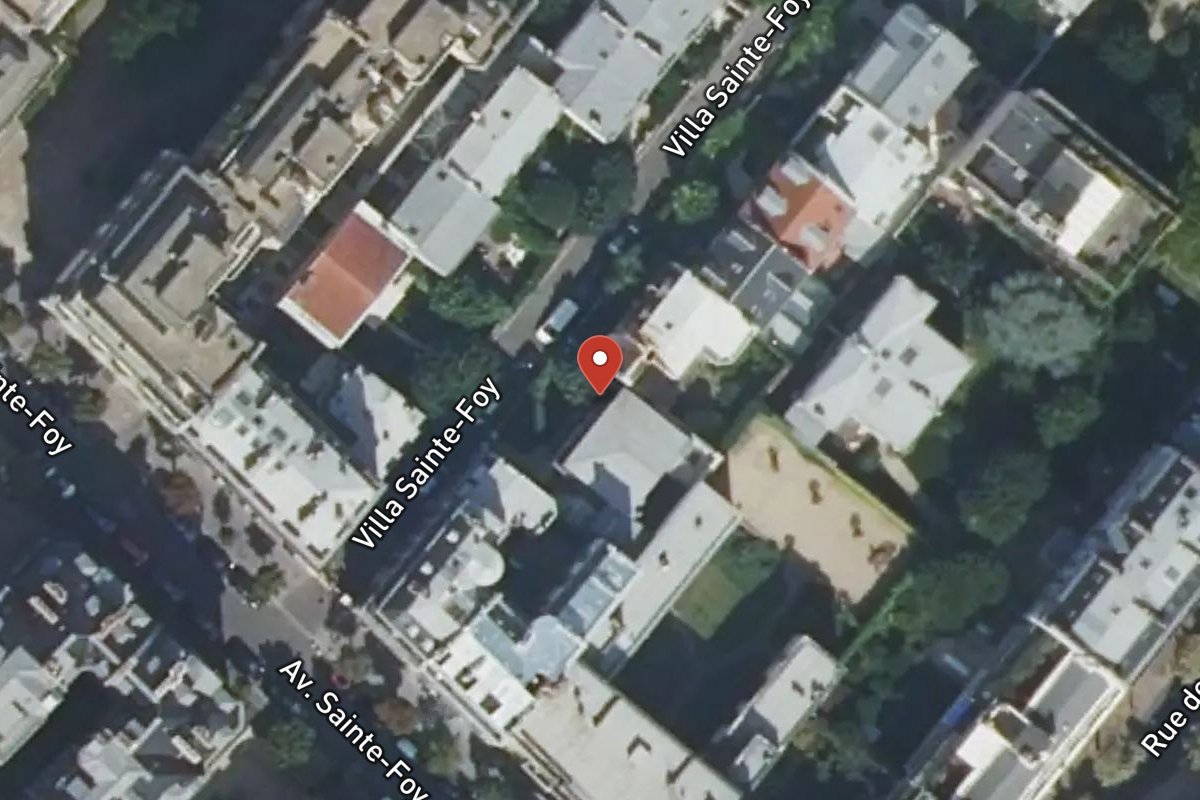 Vue satellite — 12 Avenue Sainte-Foy