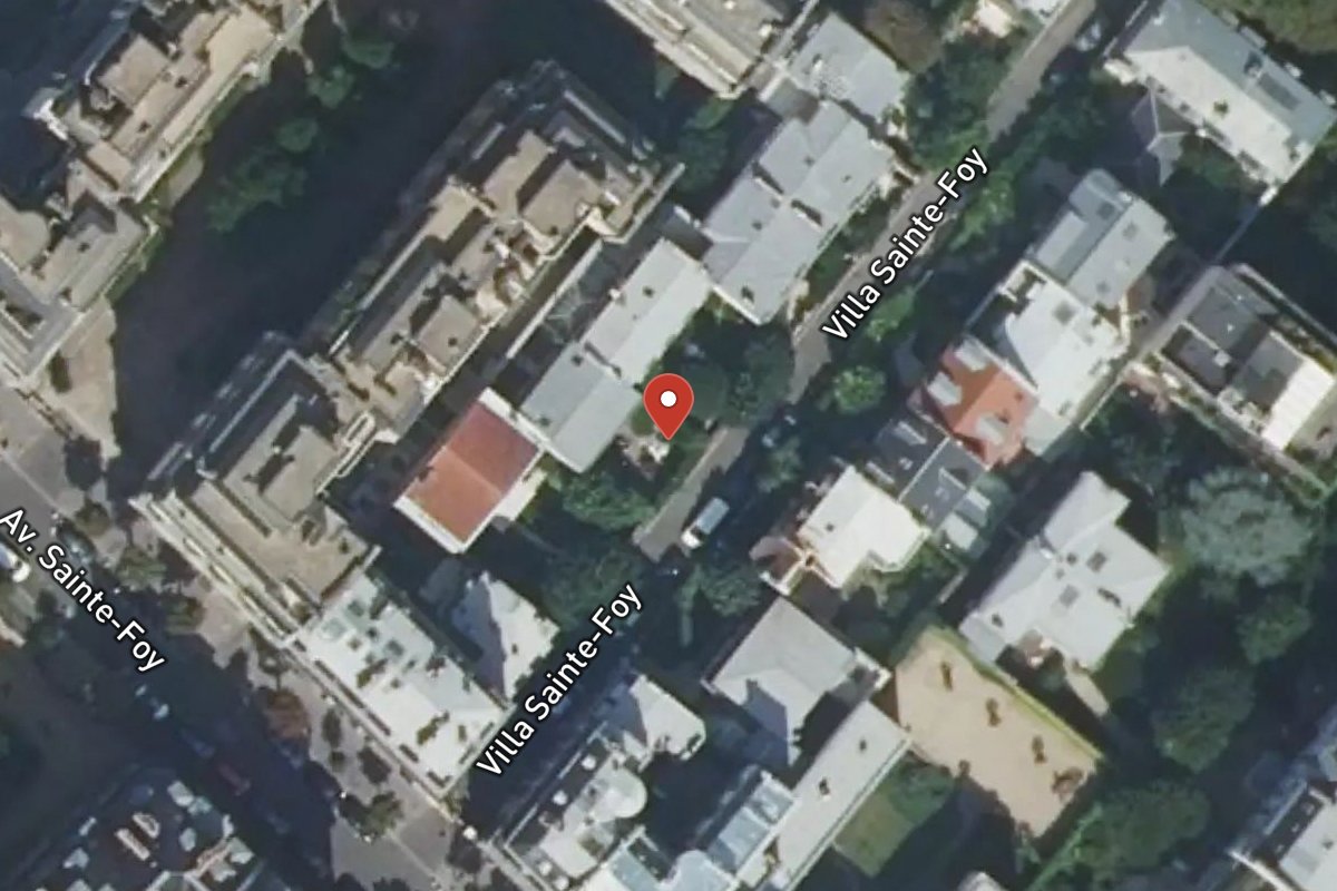 Vue satellite — 14 Avenue Sainte-Foy
