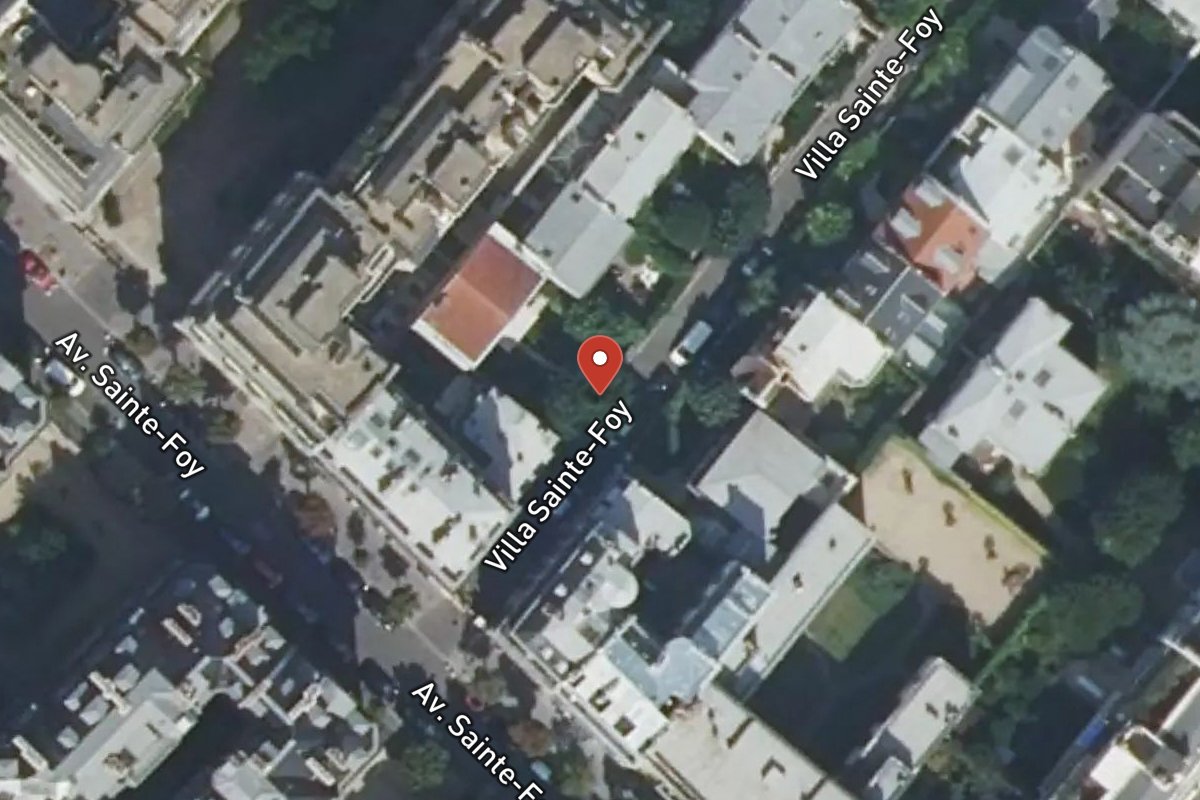 Vue satellite — 3 Avenue Sainte-Foy