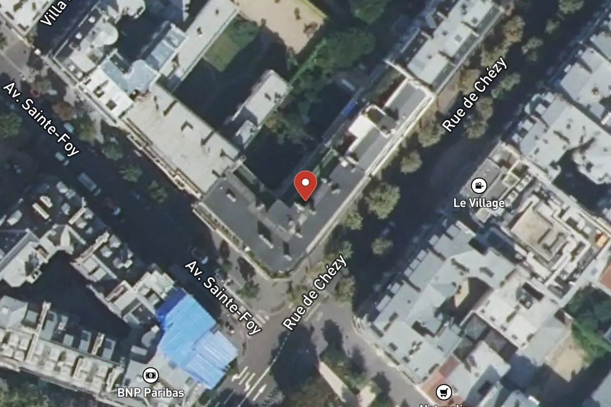 Vue satellite — 4 Avenue Sainte-Foy