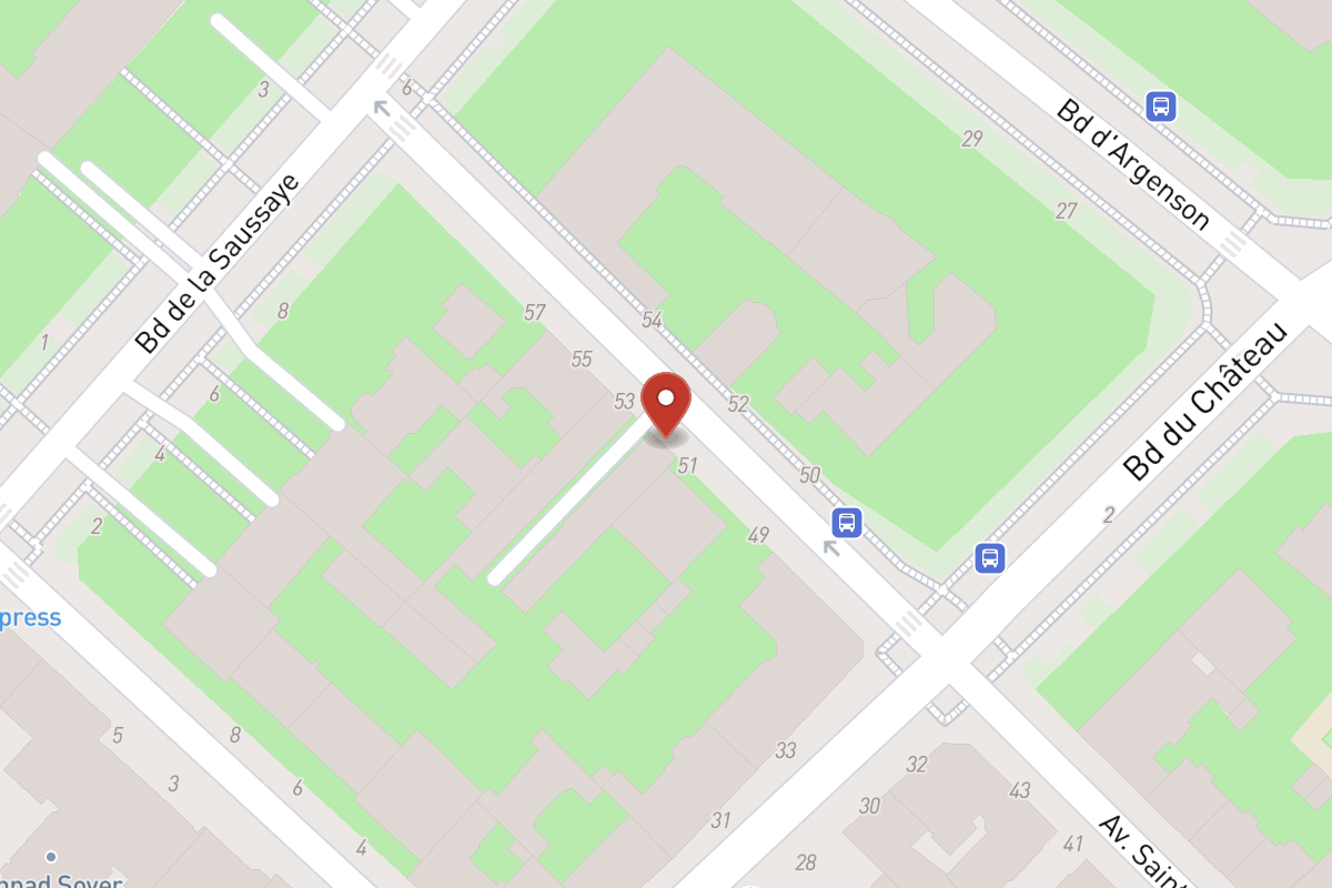 Plan de situation — 51BIS Avenue Sainte-Foy
