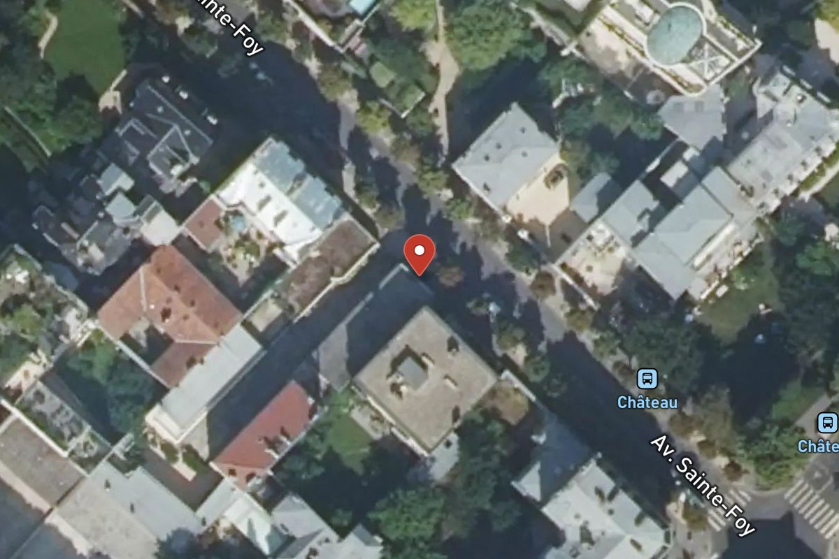 Vue satellite — 51BIS Avenue Sainte-Foy