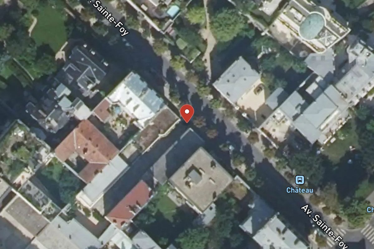 Vue satellite — 51TER Avenue Sainte-Foy