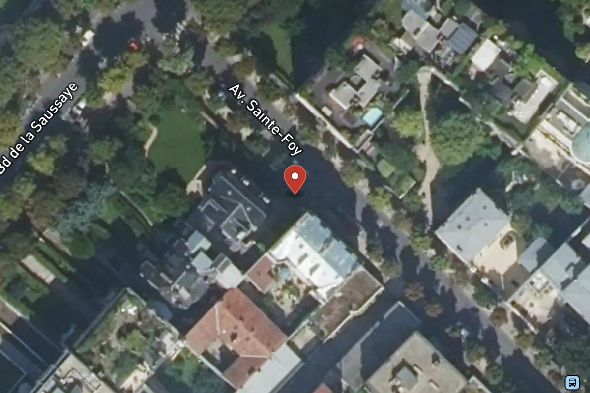 Vue satellite — 57 Avenue Sainte-Foy