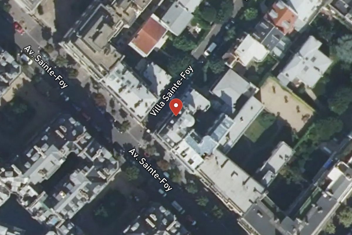 Vue satellite — 5 Avenue Sainte-Foy