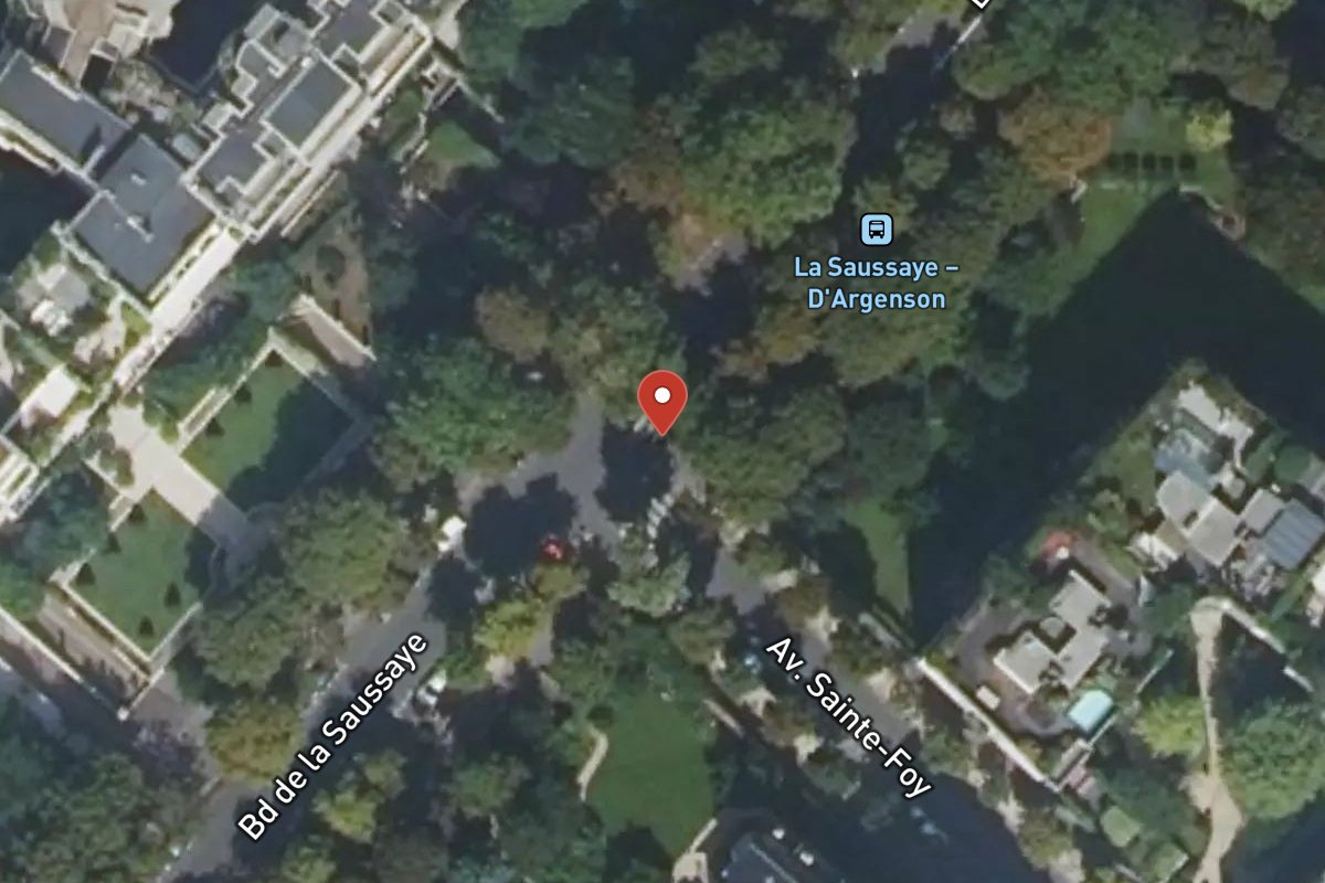 Vue satellite — 6BIS Avenue Sainte-Foy