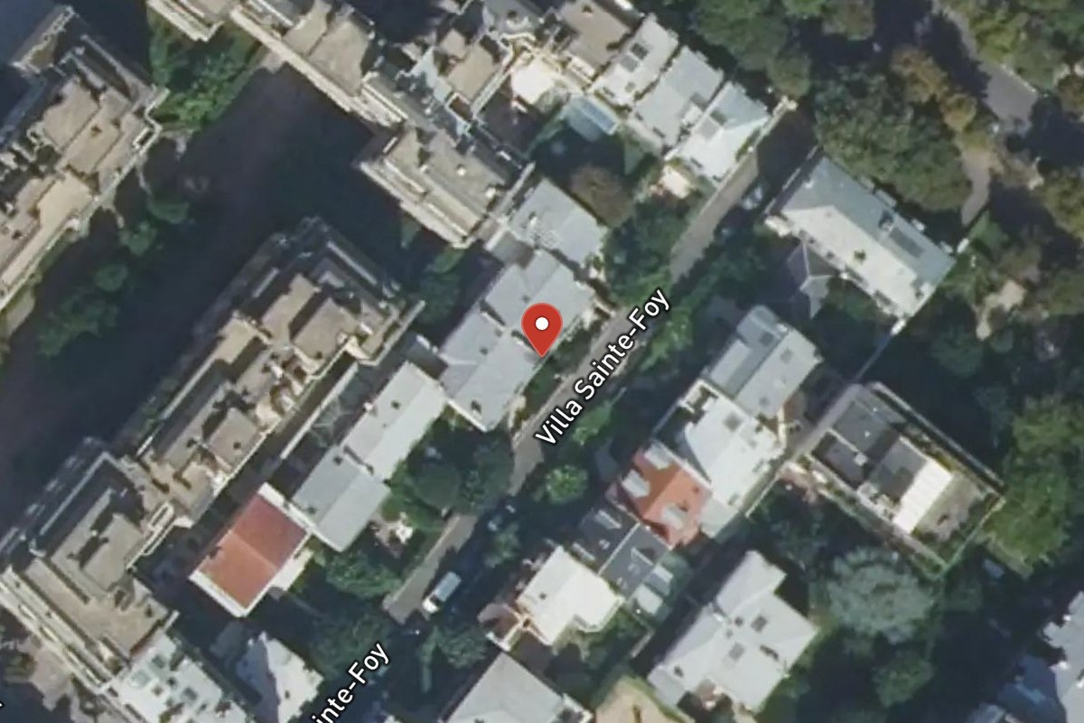 Vue satellite — 9BIS Avenue Sainte-Foy